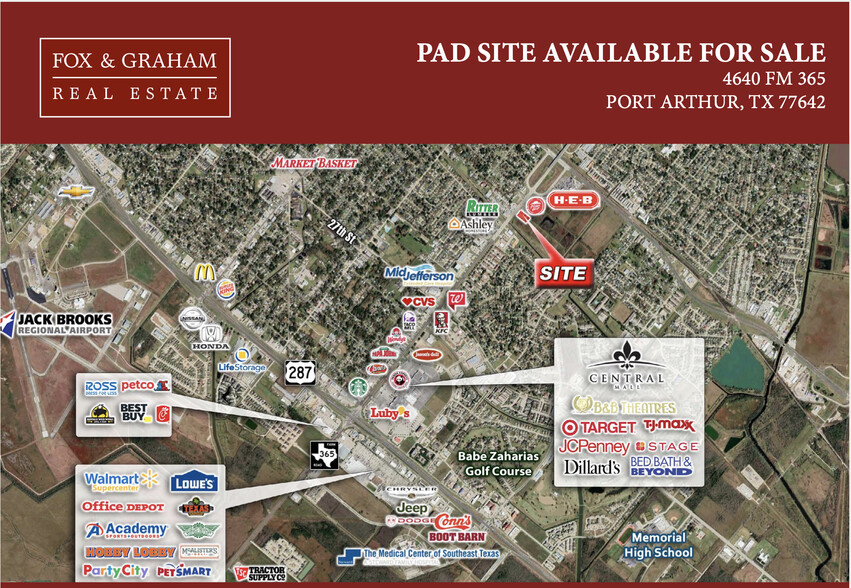 4640 Highway 365, Port Arthur, TX en venta - Foto principal - Imagen 1 de 3