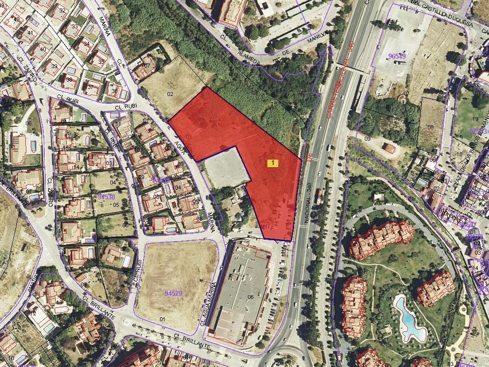 Terreno en Manilva, Málaga en venta Plano del sitio- Imagen 1 de 10