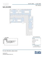 10880 Wilshire Blvd, Los Angeles, CA en alquiler Plano de la planta- Imagen 1 de 1