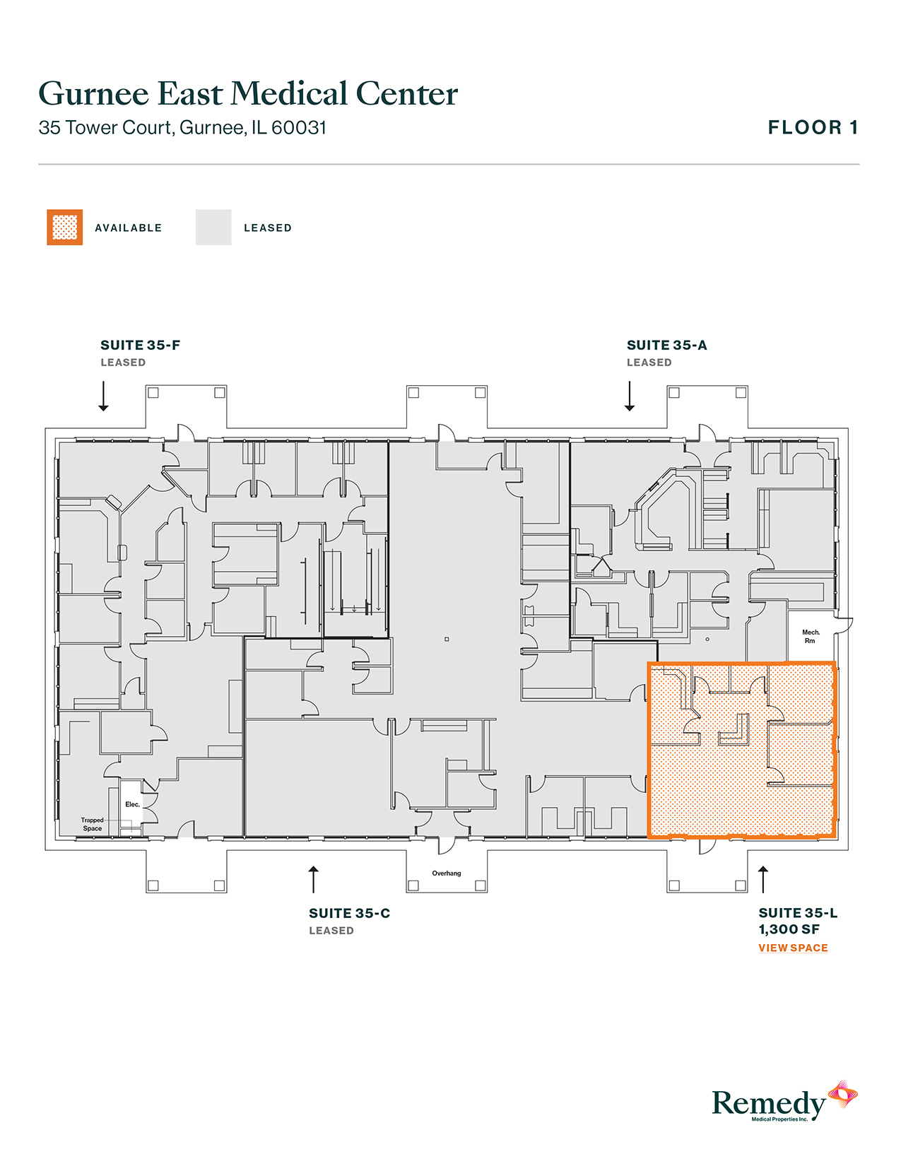 3 S Greenleaf Ave, Gurnee, IL en alquiler Plano de la planta- Imagen 1 de 1