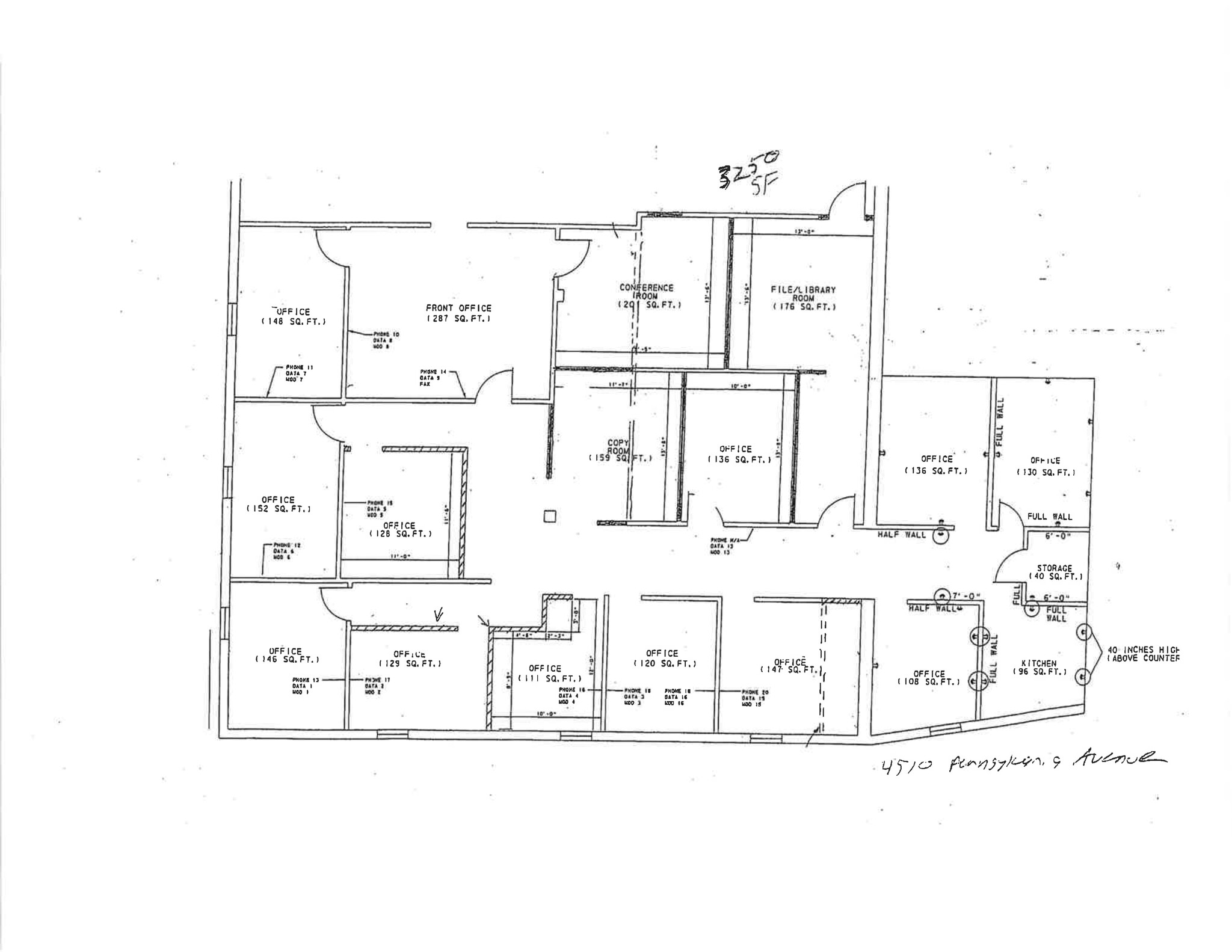 4510 Pennsylvania Ave, Charleston, WV en alquiler Plano del sitio- Imagen 1 de 4