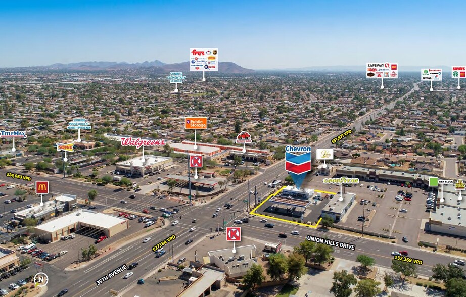 3501 W Union Hills Dr, Phoenix, AZ en venta - Foto del edificio - Imagen 2 de 5