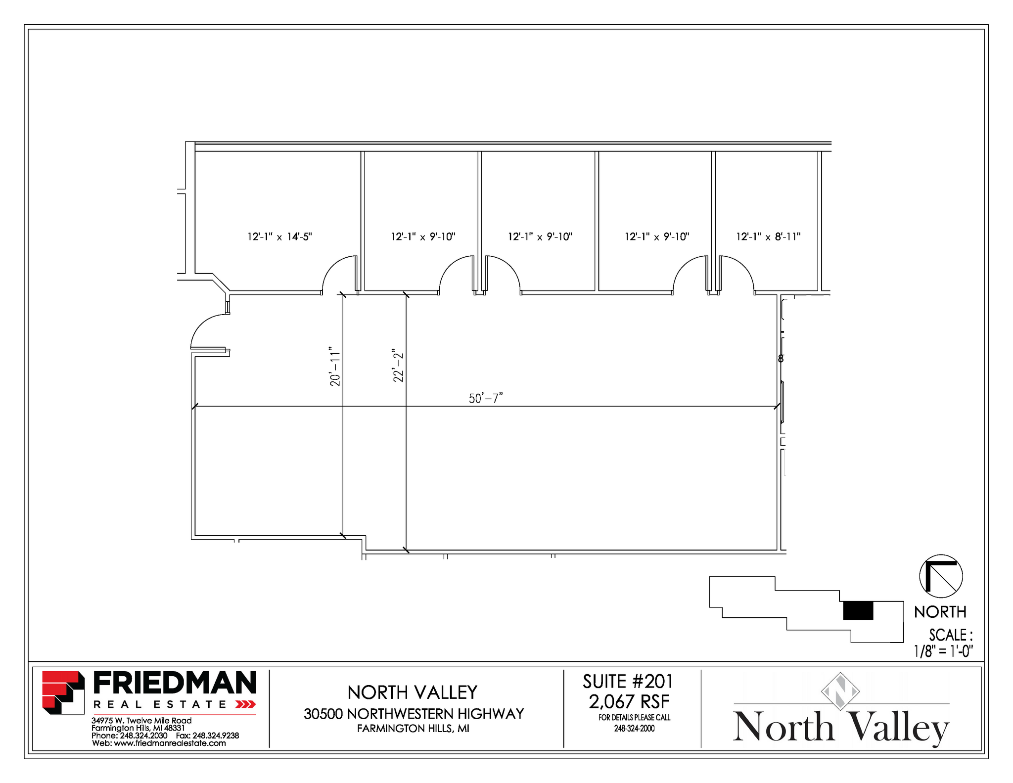 30500 Northwestern Hwy, Farmington Hills, MI en alquiler Plano de la planta- Imagen 1 de 2