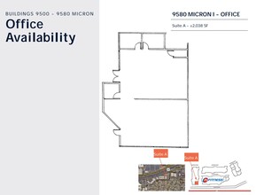 9500 Micron Ave, Sacramento, CA en alquiler Plano de la planta- Imagen 1 de 1