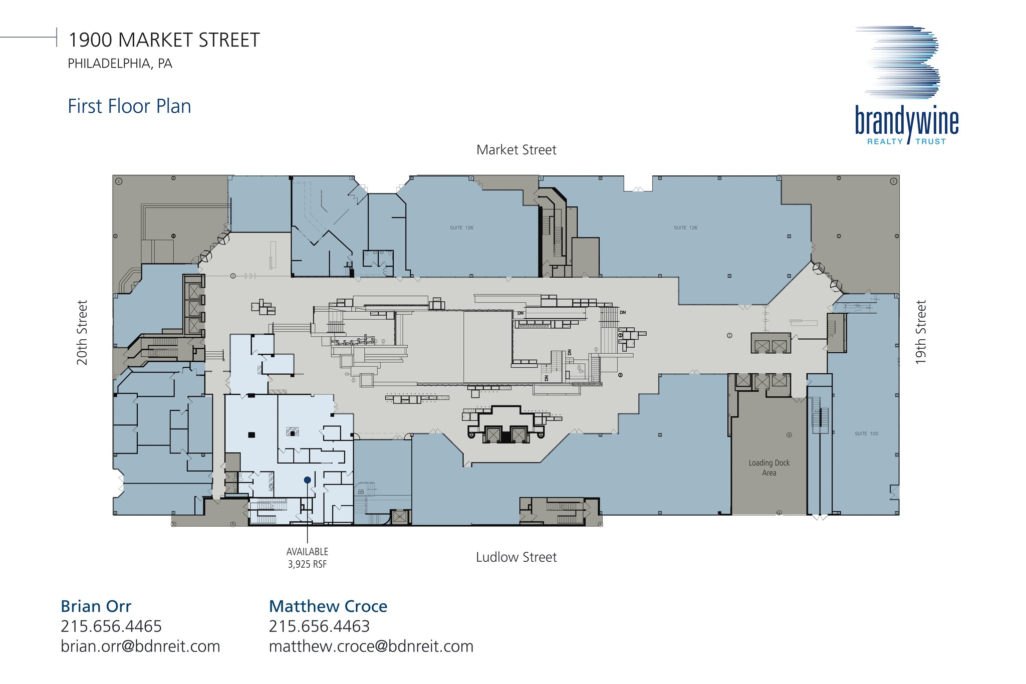 1900 Market St, Philadelphia, PA en alquiler Plano del sitio- Imagen 1 de 1