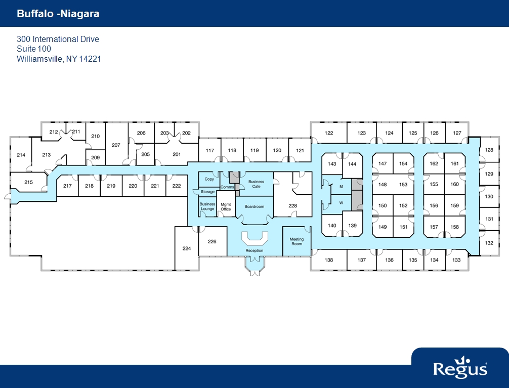 300 International Dr, Williamsville, NY en alquiler Plano de la planta- Imagen 1 de 2