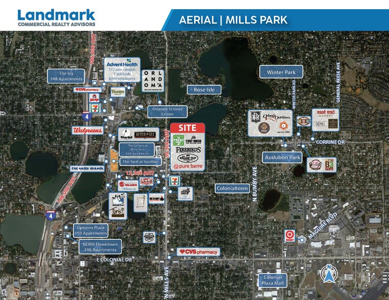 1414-1650 N Mills Ave, Orlando, FL en alquiler - Foto del edificio - Imagen 3 de 8