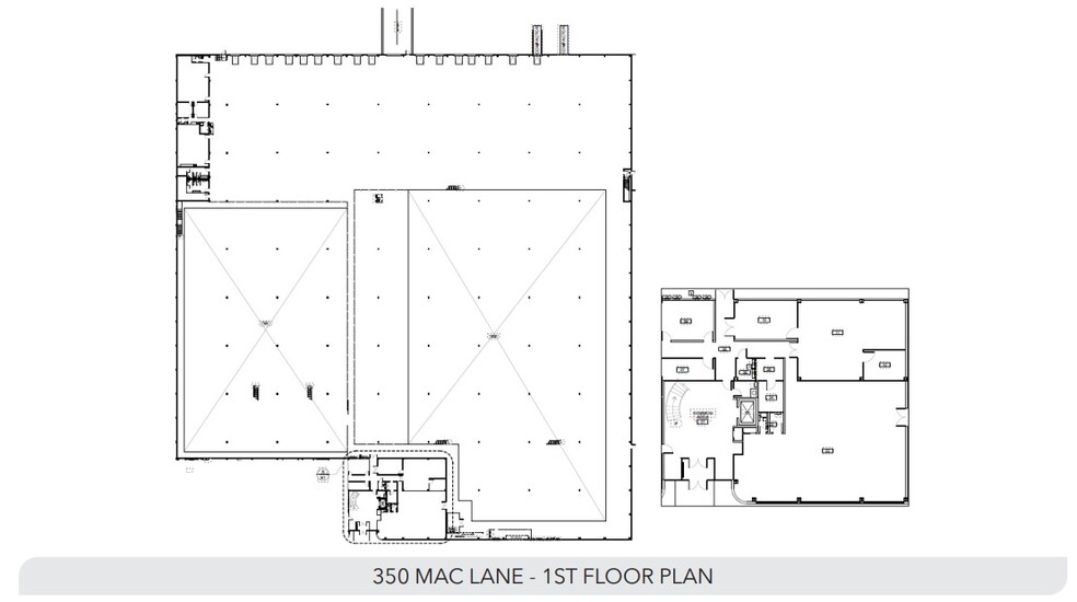 300-390 Mac Ln, Keasbey, NJ en alquiler - Plano de la planta - Imagen 3 de 4