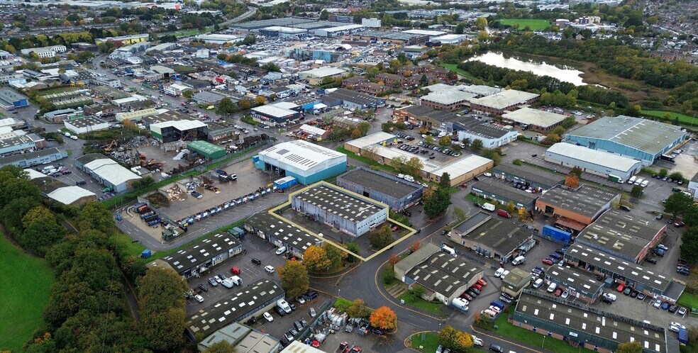 2 Abingdon Rd, Poole en alquiler - Vista aérea - Imagen 3 de 3