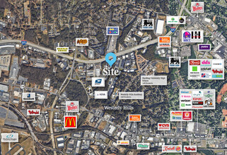 2719 Westport Rd, Charlotte, NC - VISTA AÉREA  vista de mapa