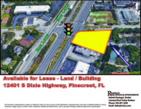 12401 S Dixie Hwy, Pinecrest, FL - VISTA AÉREA  vista de mapa - Image1