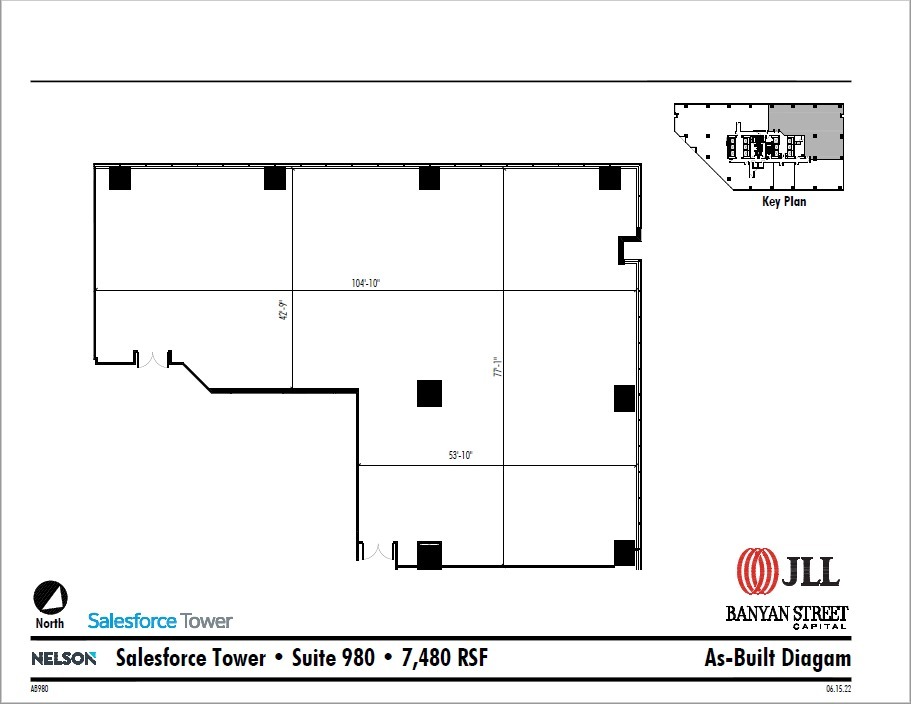 950 E Paces Ferry Rd NE, Atlanta, GA en alquiler Plano de la planta- Imagen 1 de 1