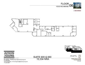 10333 Richmond Ave, Houston, TX en alquiler Plano de la planta- Imagen 2 de 5