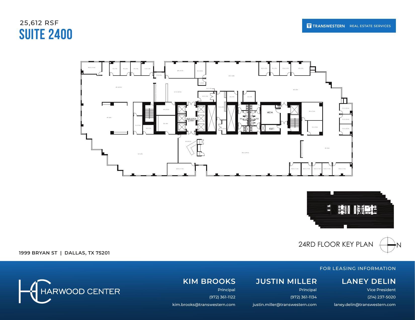 1999 Bryan St, Dallas, TX en alquiler Plano de la planta- Imagen 1 de 1