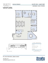 15821 Ventura Blvd, Encino, CA en alquiler Plano de la planta- Imagen 1 de 1