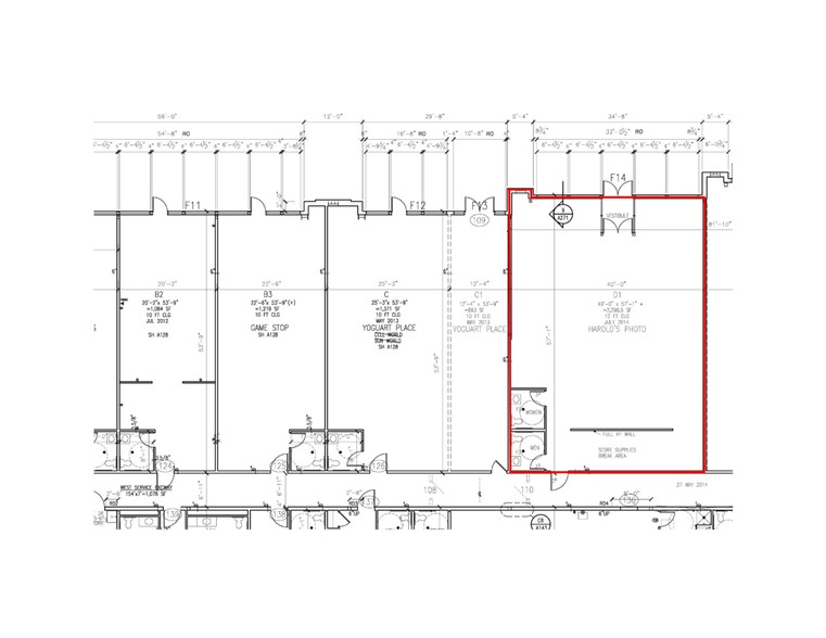 1801 45th St S, Fargo, ND en alquiler - Plano de la planta - Imagen 3 de 8