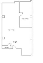 2201 Main St, Dallas, TX en alquiler Plano de la planta- Imagen 1 de 1