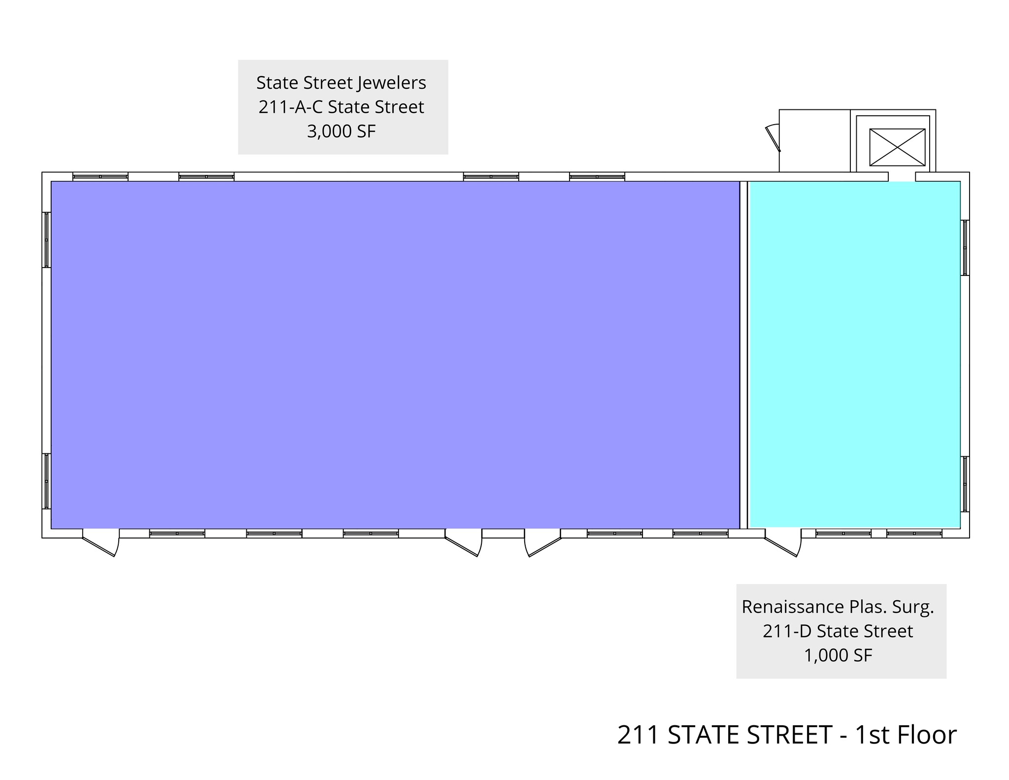 301 State St, Greensboro, NC en alquiler Plano del sitio- Imagen 1 de 1