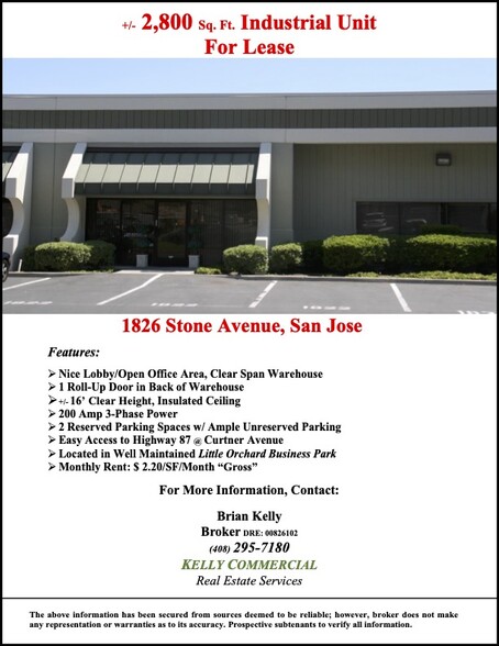 1820-1828 Stone Ave, San Jose, CA en alquiler - Foto del edificio - Imagen 2 de 5