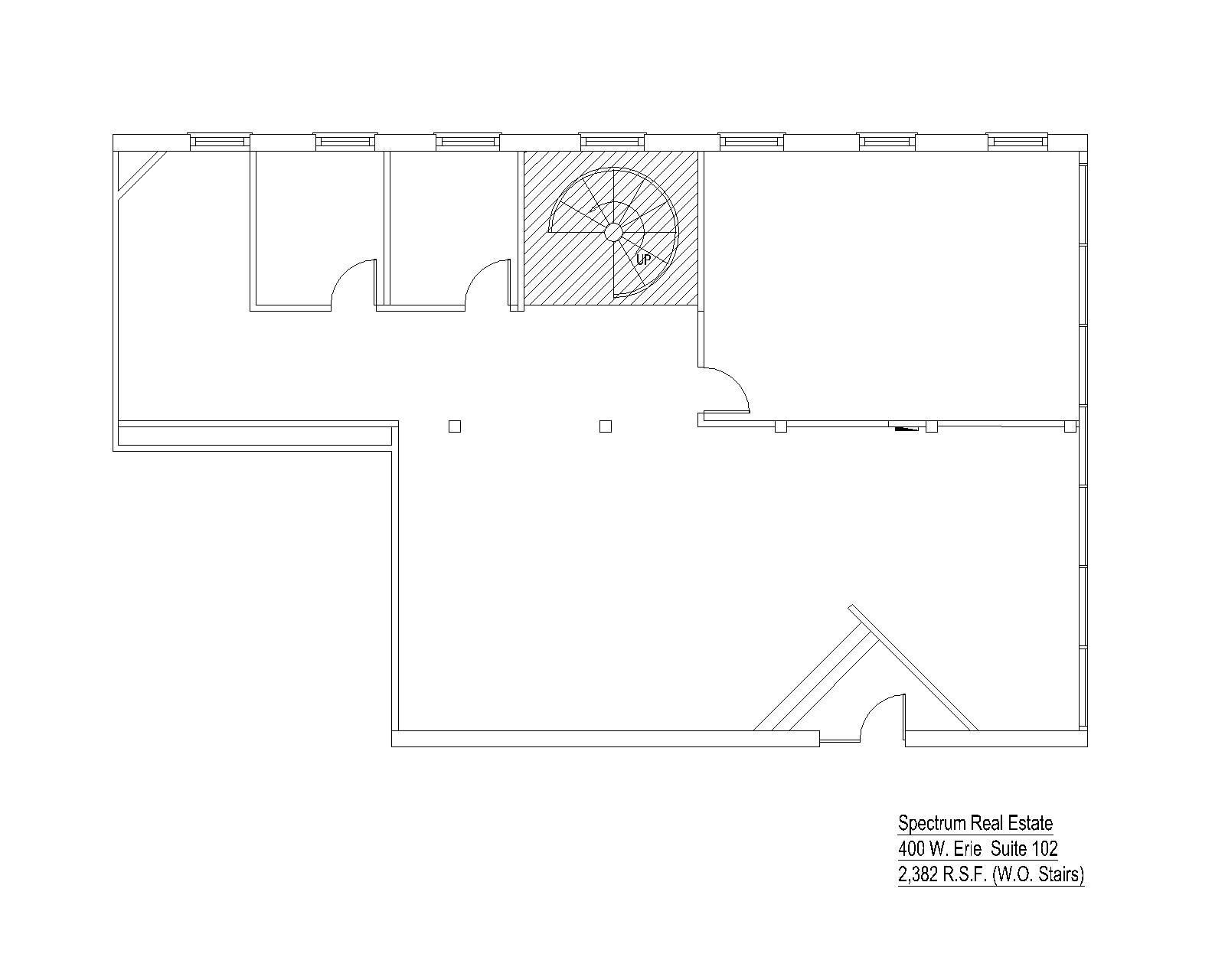 400 W Erie St, Chicago, IL en alquiler Plano de la planta- Imagen 1 de 1