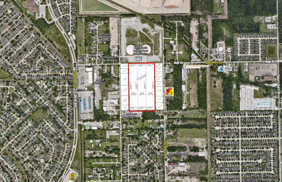 1505 Hugh Rd, Houston, TX en venta - Plano del sitio - Imagen 2 de 7