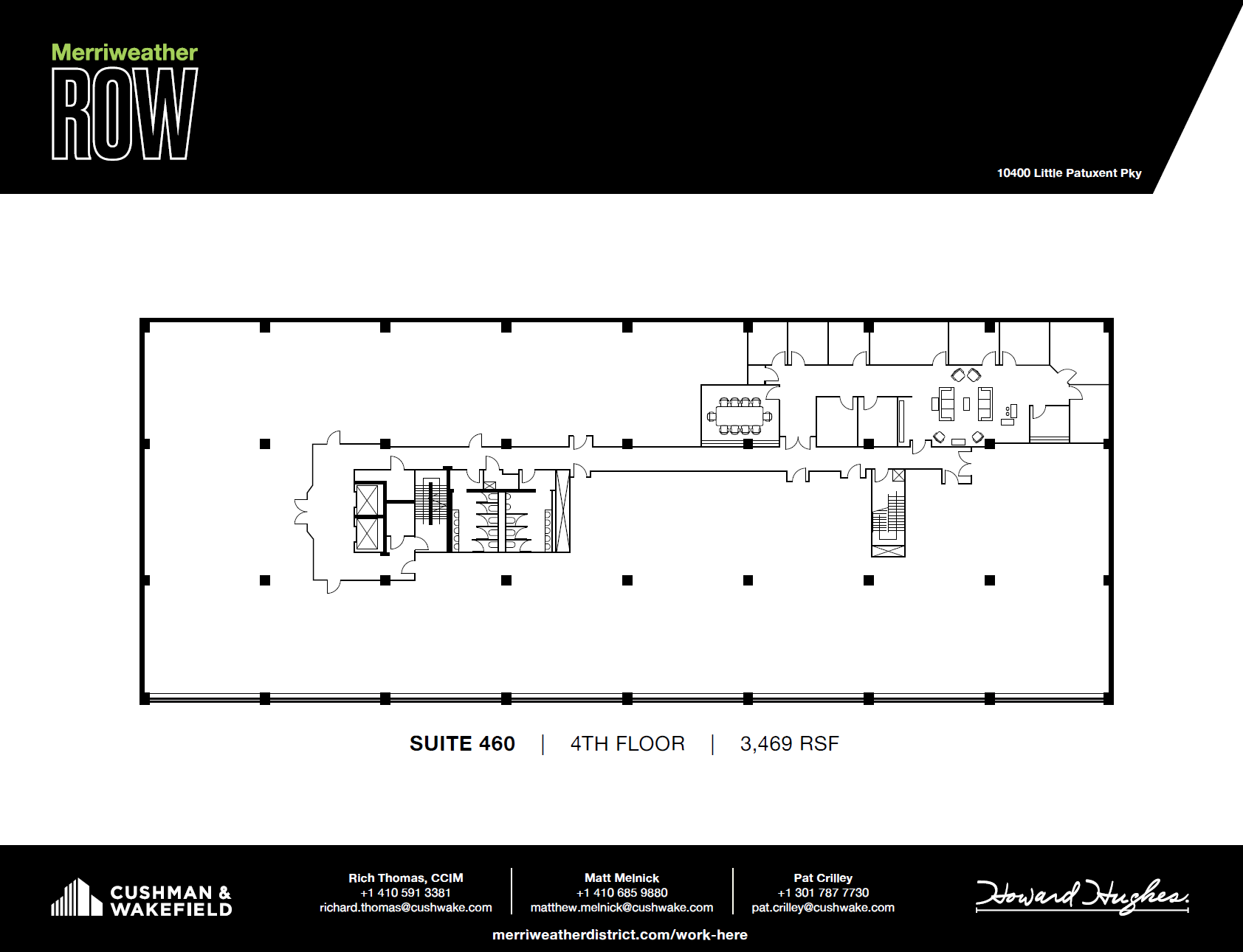 10480 Little Patuxent Pky, Columbia, MD en alquiler Plano de la planta- Imagen 1 de 1