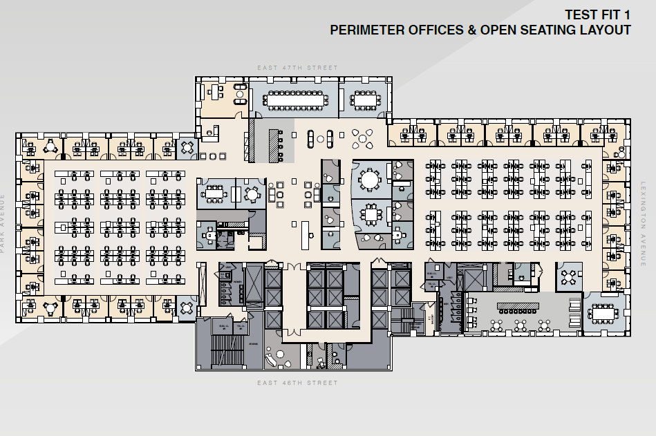 245 Park Ave, New York, NY en alquiler Plano de la planta- Imagen 1 de 5