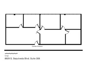 8929-8939 S Sepulveda Blvd, Los Angeles, CA en alquiler Plano de la planta- Imagen 1 de 1