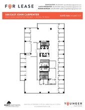 500 E John Carpenter Fwy, Irving, TX en alquiler Plano de la planta- Imagen 1 de 1