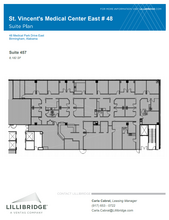 46-52 Medical Park Dr E, Birmingham, AL en alquiler Plano de la planta- Imagen 1 de 1