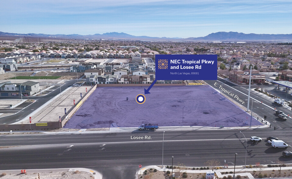 NEC Losee & Tropical Pky, North Las Vegas, NV en alquiler - Foto del edificio - Imagen 1 de 2