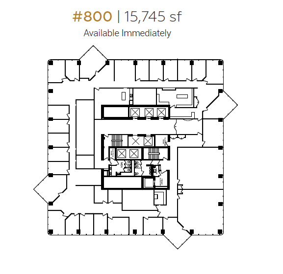 10104 103rd Ave NW, Edmonton, AB en alquiler Plano de la planta- Imagen 1 de 1