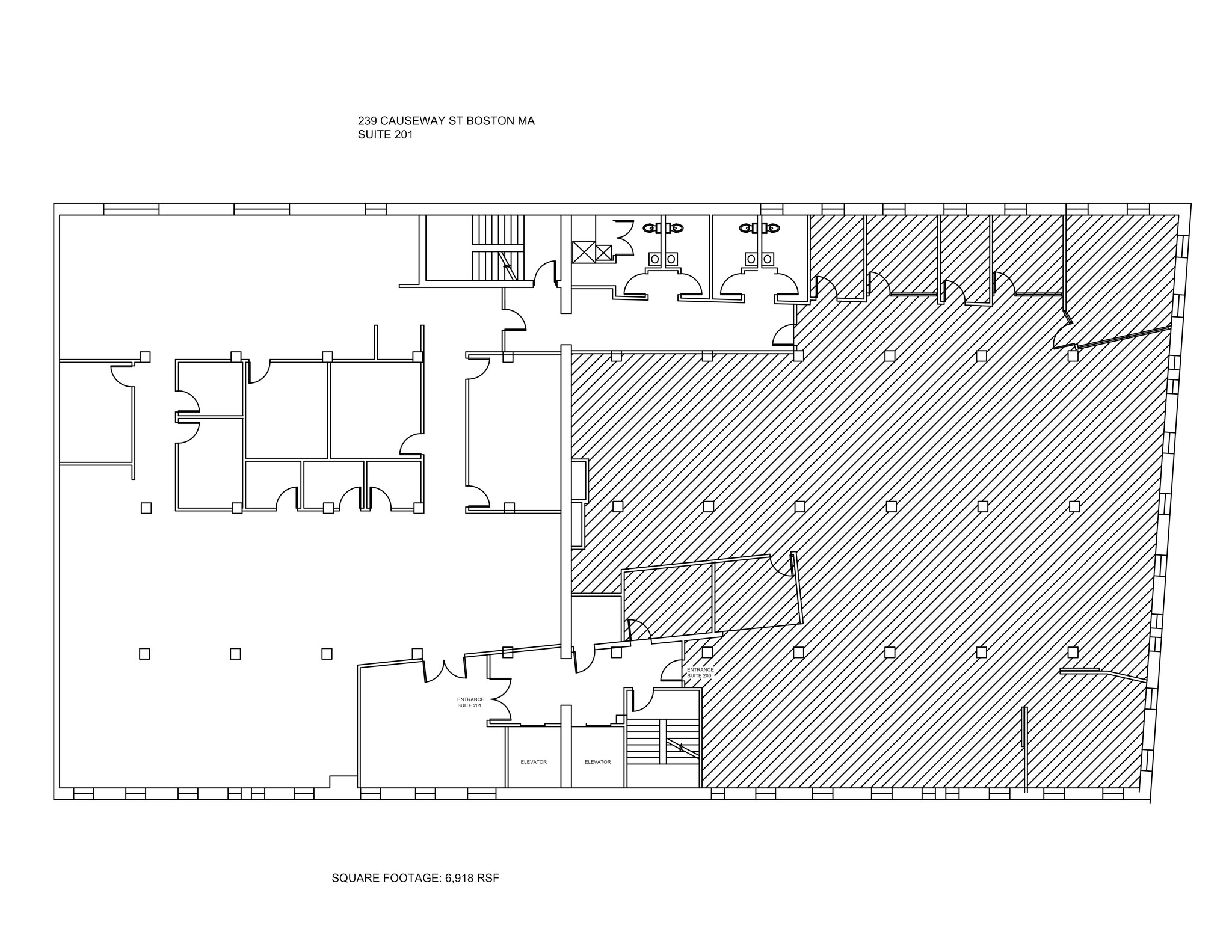 239-245 Causeway St, Boston, MA en alquiler Plano del sitio- Imagen 1 de 1