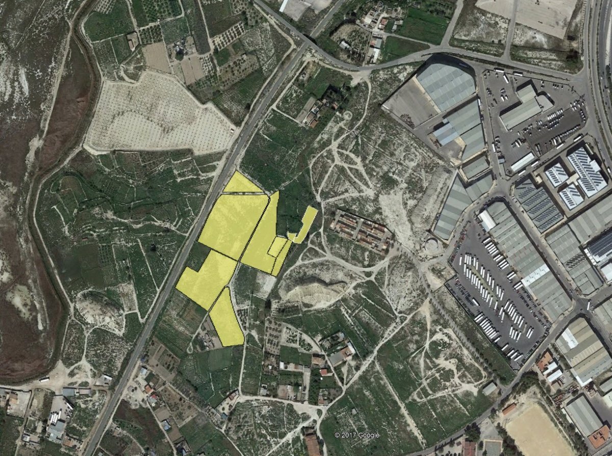 Terreno en Lorquí, Murcia en venta Vista aérea- Imagen 1 de 4