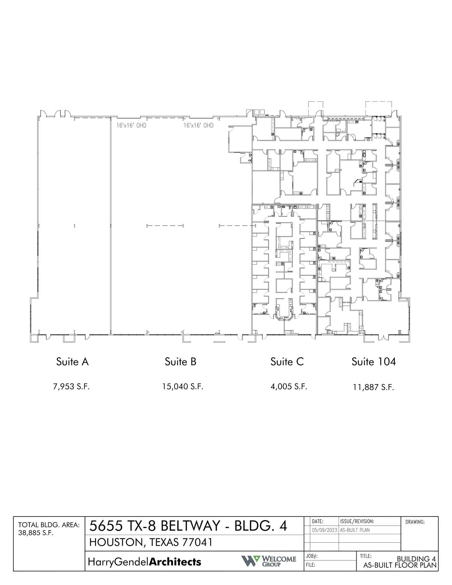 5655 W Sam Houston Pky N, Houston, TX en alquiler Plano del sitio- Imagen 1 de 1