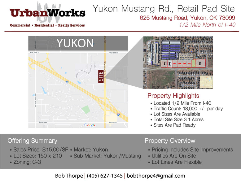 625 Mustang Rd, Yukon, OK en venta - Foto del edificio - Imagen 3 de 4