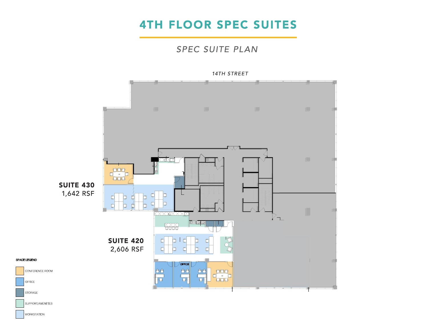 2000 14th St N, Arlington, VA en alquiler Plano de la planta- Imagen 1 de 1