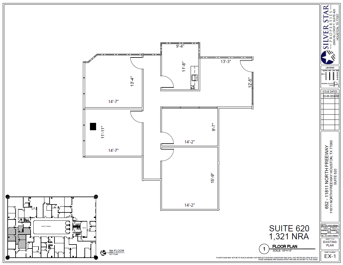 11811 North Fwy, Houston, TX en alquiler Plano de la planta- Imagen 1 de 1