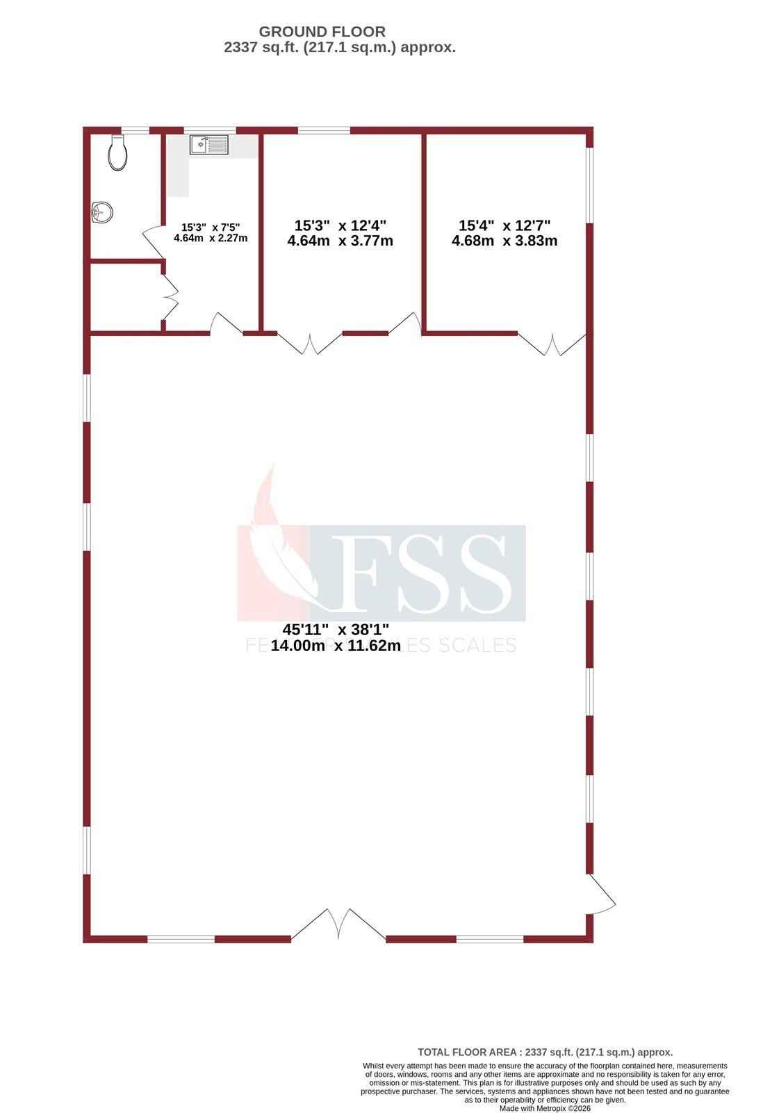 Harmby Rd, Leyburn en alquiler Plano de la planta- Imagen 1 de 6