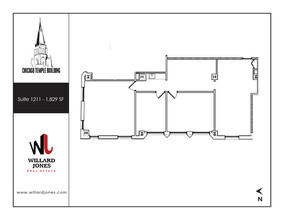 77 W Washington St, Chicago, IL en alquiler Plano de la planta- Imagen 1 de 1