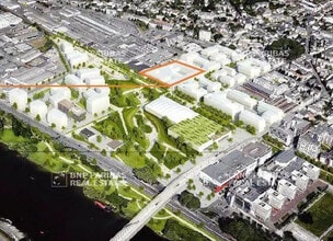 Angers, MEL - AÉREA  vista de mapa