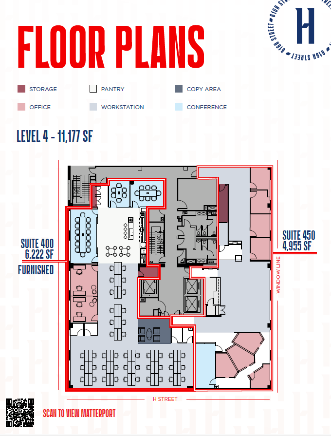 701 7th St NW, Washington, DC en alquiler Plano de la planta- Imagen 1 de 1