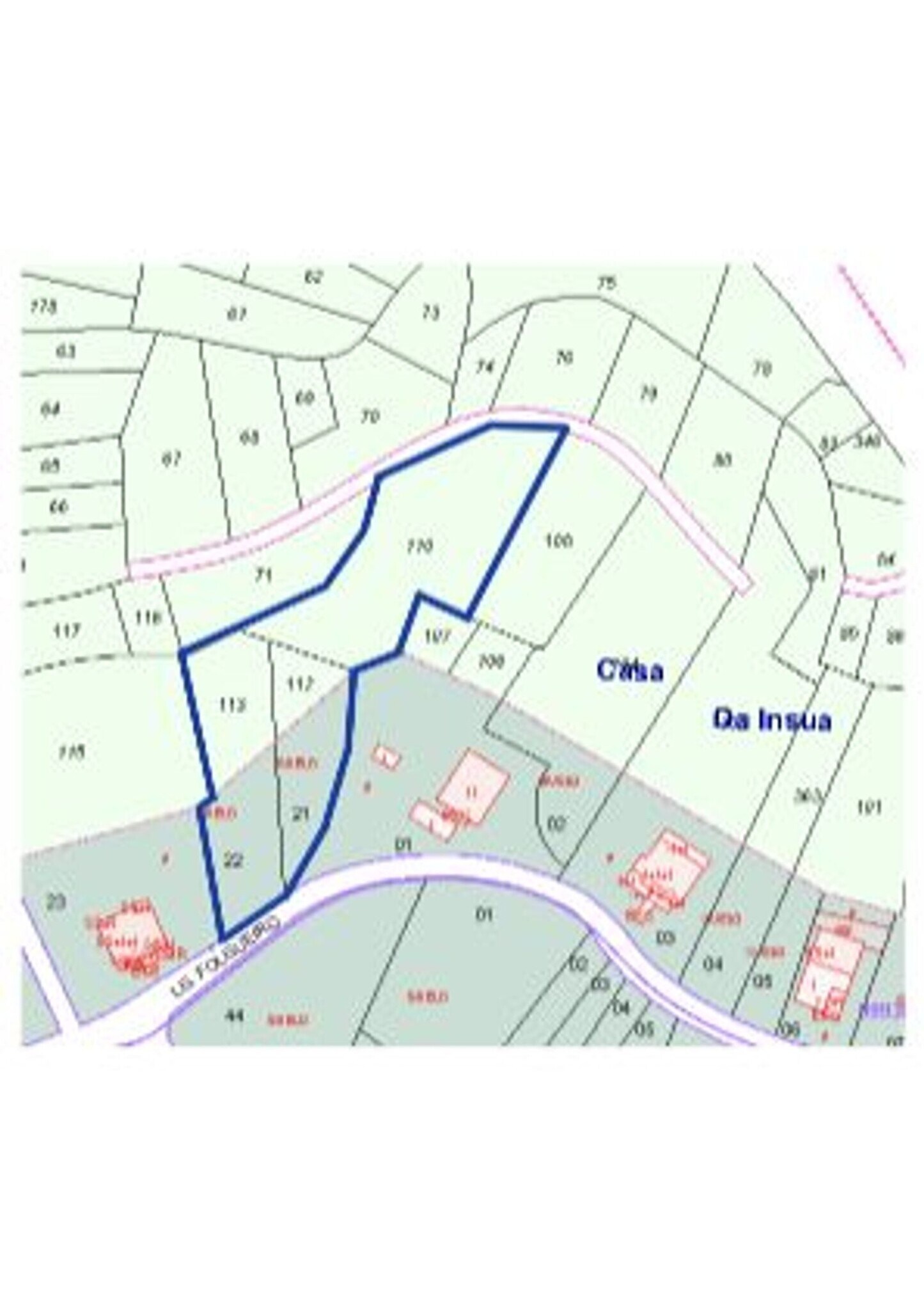 Rúa Folgueiro, 41, O Vicedo, Lugo en venta Plano de la planta- Imagen 1 de 14