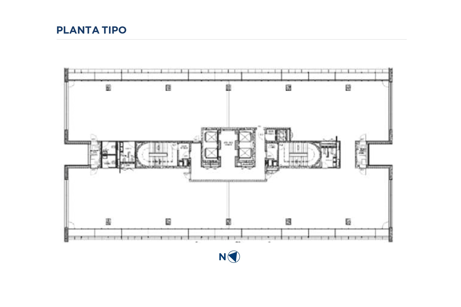  en alquiler Plano de planta tipo- Imagen 1 de 1