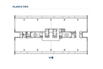 en alquiler Plano de planta tipo- Imagen 1 de 1