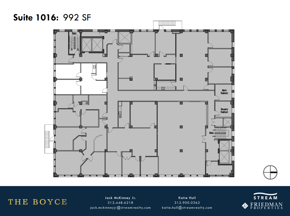 500 N Dearborn St, Chicago, IL en alquiler Plano de la planta- Imagen 1 de 5