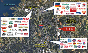 15325 15329 15337 N. Old Statesville Rd., Huntersville, NC - VISTA AÉREA  vista de mapa