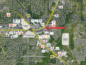 3705-3789 Eastern Blvd, Montgomery, AL - VISTA AÉREA  vista de mapa - Image1