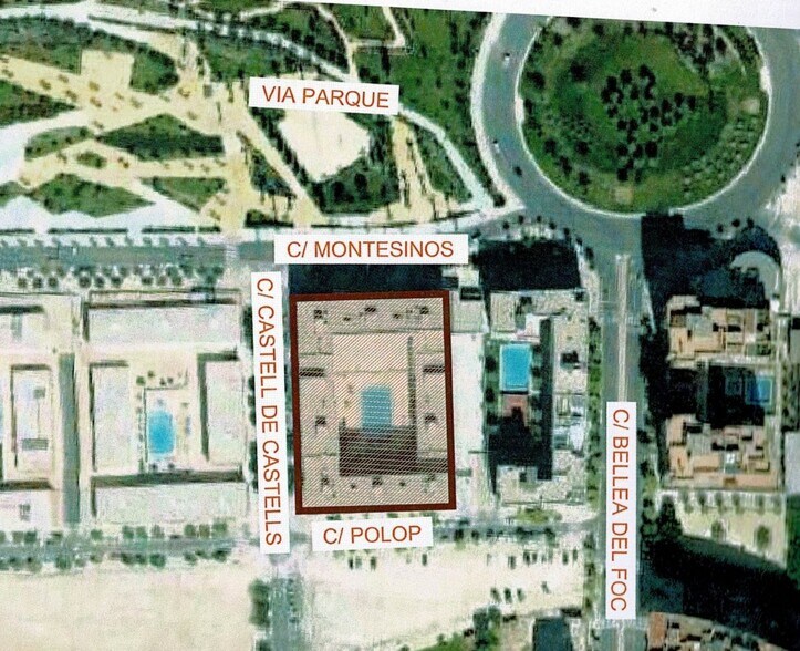 Edificio residencial en Alicante, Alicante en venta - Vista aérea - Imagen 3 de 3