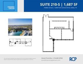 12404 Park Central Dr, Dallas, TX en alquiler Plano del sitio- Imagen 1 de 1